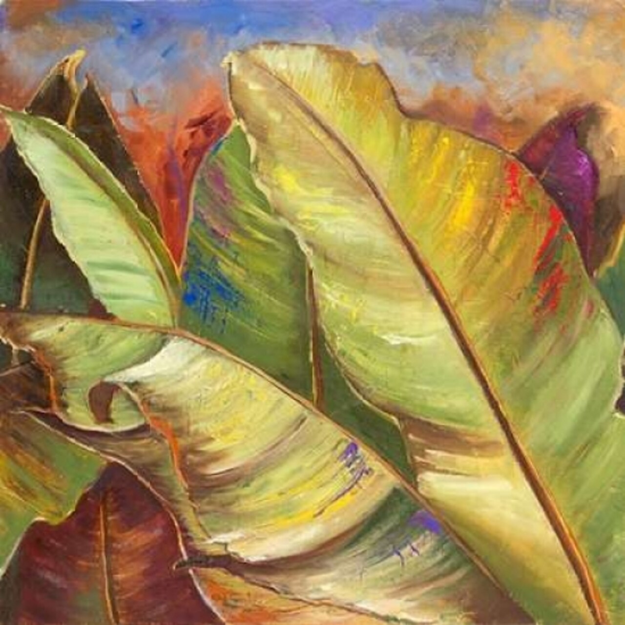 Through the Leaves Square I Poster Print by Patricia Pinto - Item # VARPDX8860A